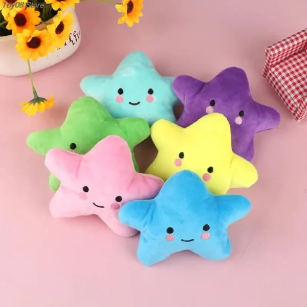 Creative Pillow Plush Cushion Toys Gift For Kids Children Girls Stars And Moon Doll Cloud Expression Cute Toys Nap Pillow Doll