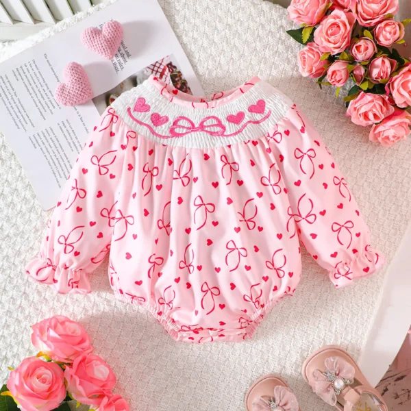 Spring Autumn Baby Long Sleeve Bodysuit Newborn Jumpsuit Toddler Patchwork Leopard Print One Piece Skirt Baby Girls Clothing